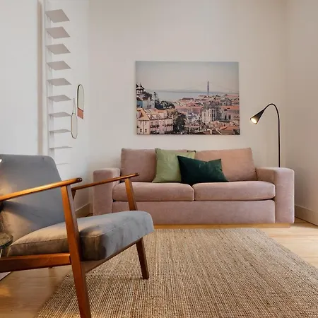 Appartement Modern 1bdr In Downtown By Lovelystay Lisboa